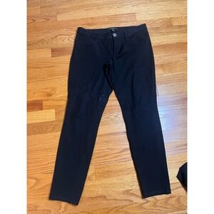 Banana Republic Sloan Pants Black Stretch Work Career Size 4